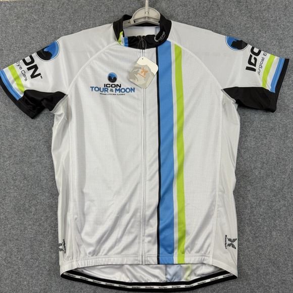 Other - Shaver Sport‎ Tour Of The Moon 2015 Sport Cut Raglan Jersey Men's L White